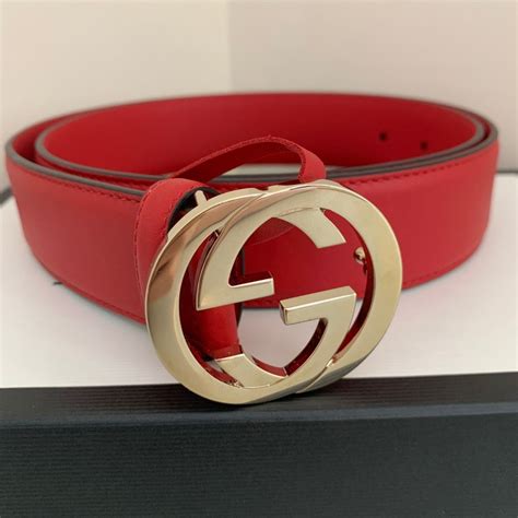 gucci belt red|real red gucci belt.